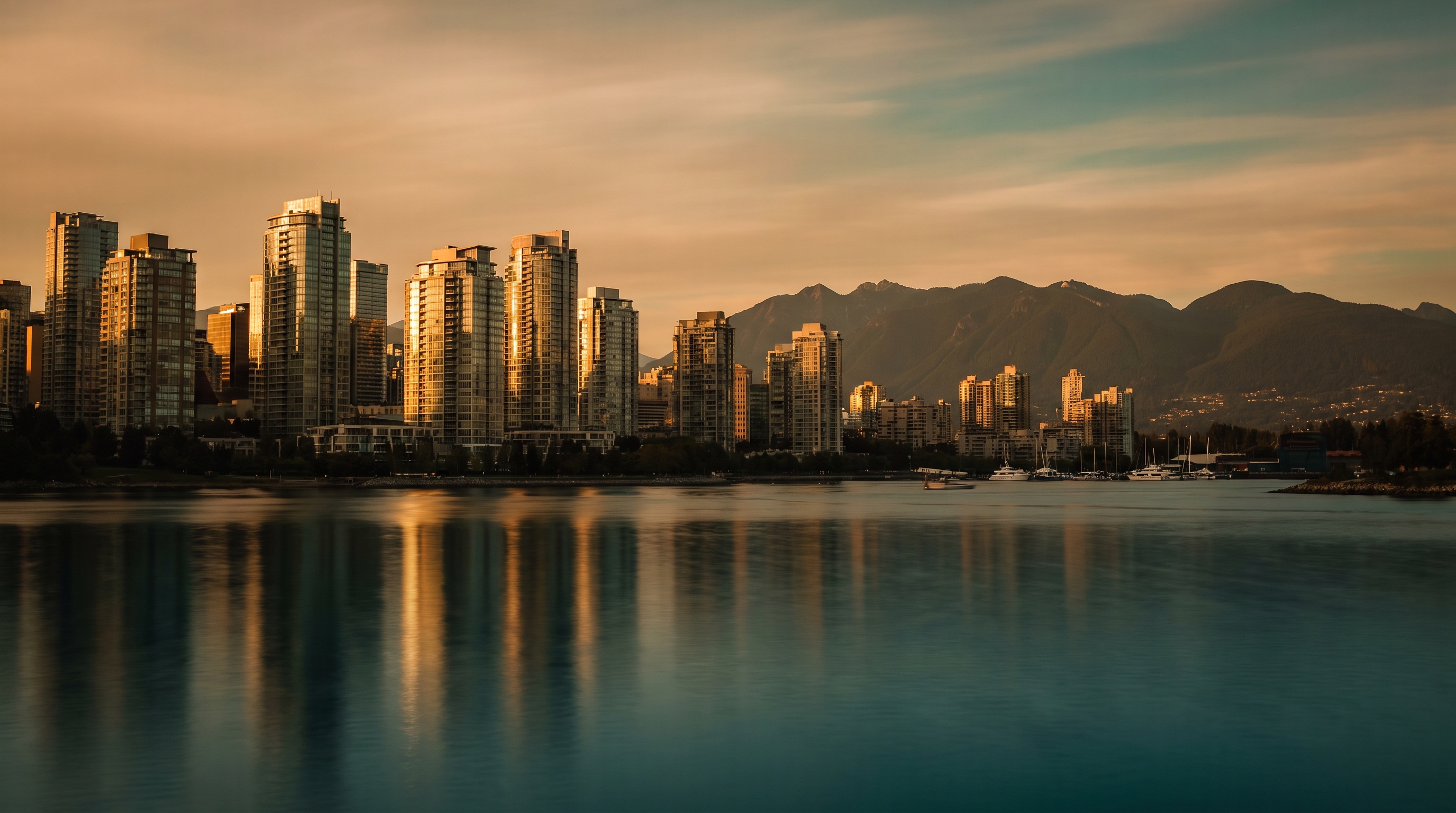 Vancouver skyline at dusk, where the MiniMax XLSX surface is operated